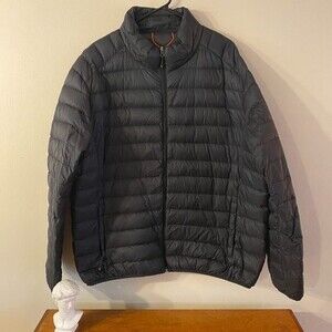 Hawke & Co. Sport, Puffer jacket with two pockets, Black, XXL